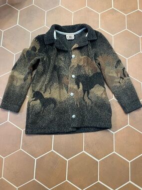 90s Western Vintage Fleece Jacket
